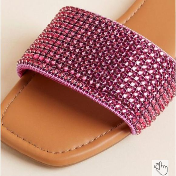 Torrid Rhinestone Slide (WW) size 9.5 - Picture 4 of 4